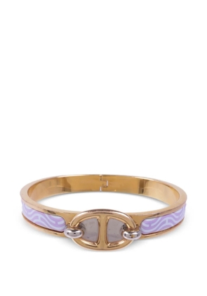 Hermès Pre-Owned Mini Clic Chaine d'Ancre bracelet - Gold
