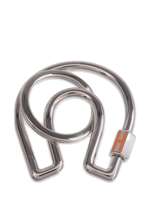 Hermès Pre-Owned Fer A Cheval key ring - Silver
