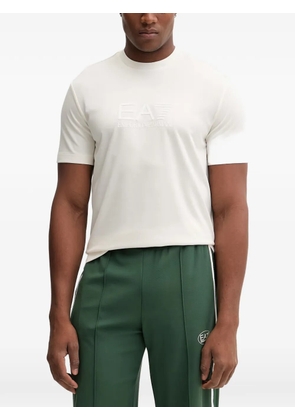 Ea7 Emporio Armani logo-print T-shirt - White