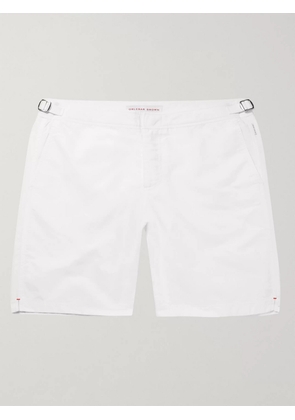 Orlebar Brown - Dane Long-Length Swim Shorts - Men - White - 28