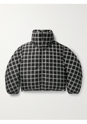 Marni - Dingyun Zhang Oversized Checked Shell Down Jacket - Men - Black - S
