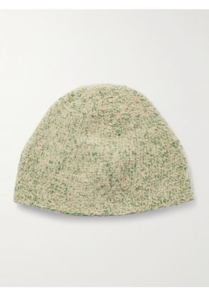 ALANUI - Cotton-Blend Beanie - Men - Green