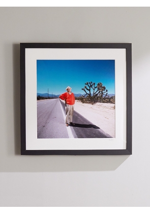 Sonic Editions - Framed 2001 Hockney Pear Blossom Highway Print, 16" x 20" - Men - Black