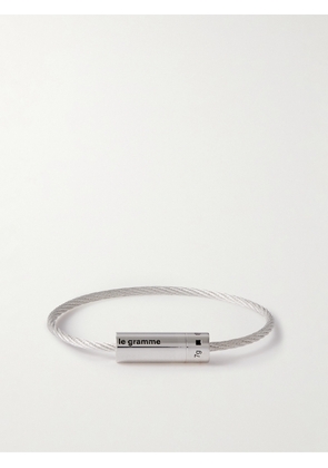 LE GRAMME KIDS - 7g Polished Sterling Silver Cable Bracelet - Men - Silver