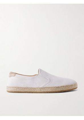 Brunello Cucinelli - Suede Espadrilles - Men - White - EU 41