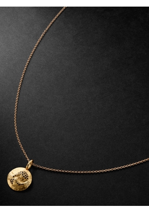 ELHANATI - Star Sign Pisces Gold Diamond Pendant Necklace - Men - Gold