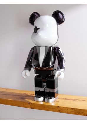 BE@RBRICK - Kiss Starchild Chrome 1000% Printed PVC Figurine - Men - Black