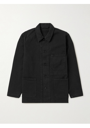 Officine Générale - Virgin Wool-Blend Shirt Jacket - Men - Black - IT 44