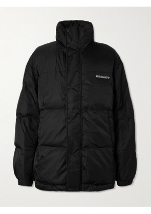 MARANT - Dilma Logo-Appliquéd Padded Quilted Recycled-Twill Jacket - Men - Black - S