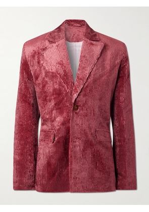 SÉFR - Insight Corduroy Suit Jacket - Men - Red - S