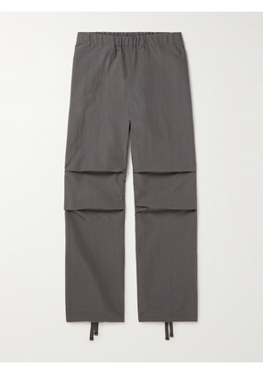 JOHN ELLIOTT - Himalayan Straight-Leg Cotton and Nylon-Blend Trousers - Men - Gray - S