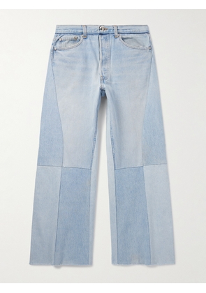 READYMADE - Flared Patchwork Jeans - Men - Blue - UK/US 32