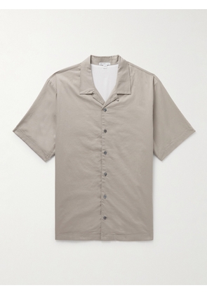 James Perse - Convertible-Collar Cotton Shirt - Men - Neutrals - 1