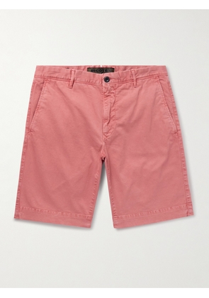 Slowear - Slim-Fit Cotton-Twill Bermuda Shorts - Men - Pink - UK/US 30