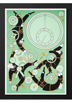 THE WATCH ANNUAL - Debora Szpilman Ressence Type-8 Ink Drawing and Print - Men - Green