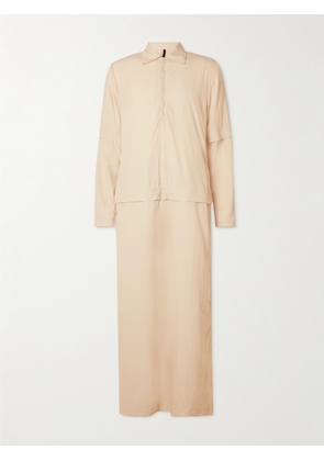 SAIF UD DEEN - Convertible Shell Overshirt - Men - Neutrals - S