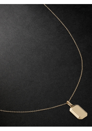 Mateo - Gold Pendant Necklace - Men - Gold