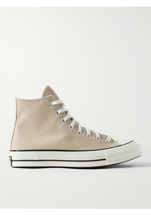 CONVERSE - Chuck 70 Canvas High-Top Sneakers - Men - Neutrals - UK 5