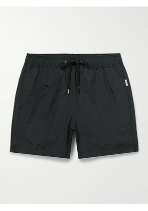 Onia - Charles Straight-Leg Mid-Length Swim Shorts - Men - Black - S