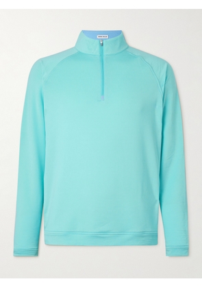 Peter Millar - Beaumont Performance Stretch-Jersey Half-Zip Golf Top - Men - Blue - S