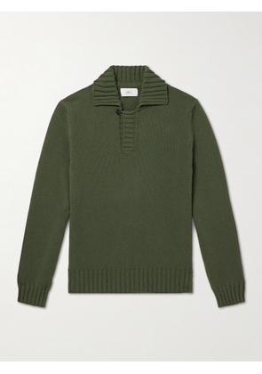 Mr P. - Wool Sweater - Men - Green - XS