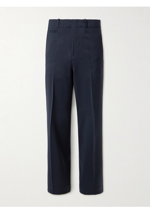 Mr P. - Edward Straight-Leg Wool Trousers - Men - Blue - 28