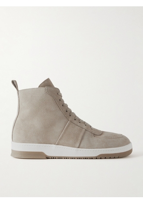 Mr P. - Larry Suede High-Top Sneakers - Men - Neutrals - UK 7