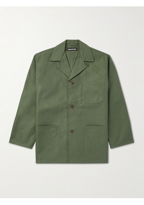 Monitaly - Convertible-Collar Cotton-Blend Ripstop Jacket - Men - Green - UK/US 38