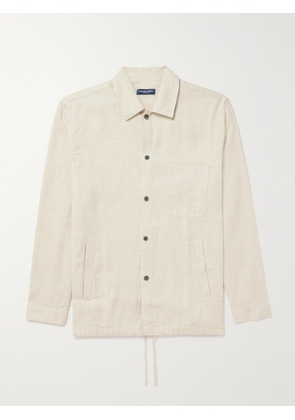 Frescobol Carioca - Diego Linen and Cotton-Blend Coach Jacket - Men - Neutrals - S