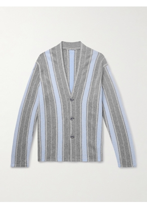 GUEST IN RESIDENCE - Baja Everywear Striped Cashmere Cardigan - Men - Gray - S