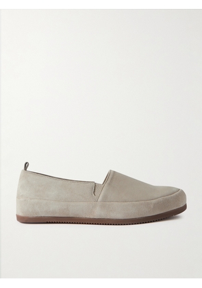 Mulo - Suede Loafers - Men - Neutrals - UK 6