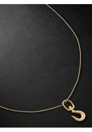 Mateo - Gold Pendant Necklace - Men - Gold