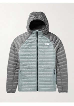 THE NORTH FACE - Bettaforca Slim-Fit Quilted Recycled-Shell Hooded Down Jacket - Men - Gray - S
