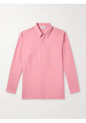 Gabriela Hearst - Nicolas Linen Shirt - Men - Pink - EU 39