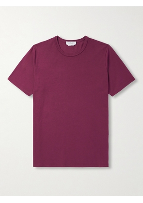 Gabriela Hearst - Bandeira Cotton-Jersey T-Shirt - Men - Purple - XS