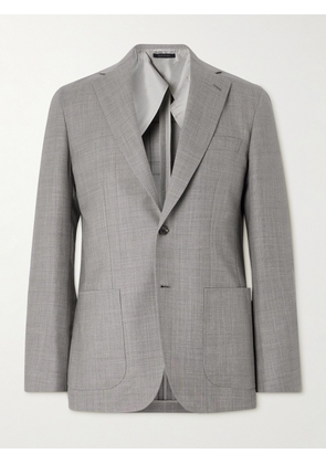 Brioni - Soffio Wool and Silk-Blend Blazer - Men - Gray - IT 46