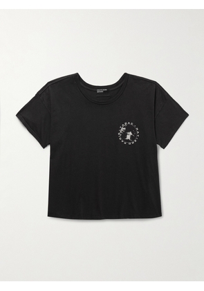 Enfants Riches Déprimés - Tabac Rat Printed Cotton-Jersey T-Shirt - Men - Black - S
