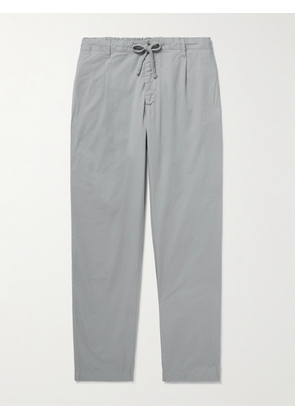 Hartford - Tanker Slim-Fit Straight-Leg Cotton Drawstring Trousers - Men - Gray - IT 46