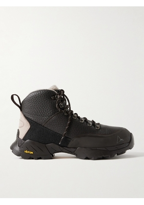 ROA - Andreas Suede and Rubber-Trimmed Leather Hiking Boots - Men - Brown - EU 40