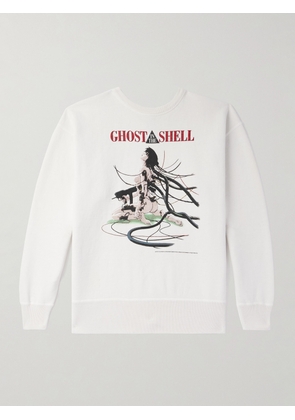 SAINT MXXXXXX - Ghost in the Shell Printed Cotton-Jersey Sweatshirt - Men - White - S