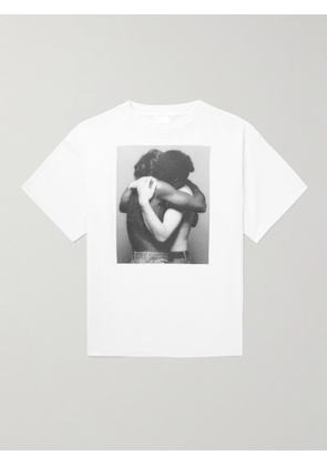 SAINT MXXXXXX - Robert Mapplethorpe Printed Cotton-Jersey T-Shirt - Men - White - S