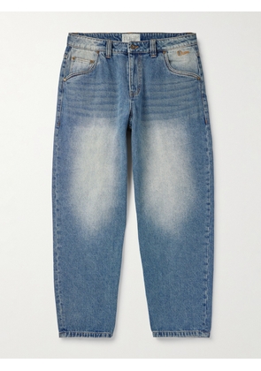 DIME - Straight-Leg Logo-Embroidered Jeans - Men - Blue - UK/US 28