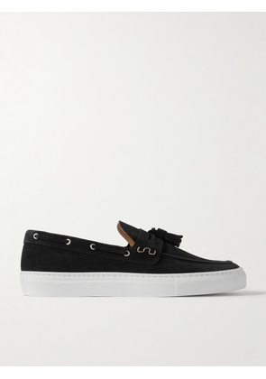 Frescobol Carioca - Monta Tasselled Suede Boat Shoes - Men - Blue - EU 41