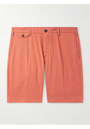 Slowear - Venezia 1951 Slim-Fit Straight-Leg Cotton-Blend Bermuda Shorts - Men - Red - IT 46