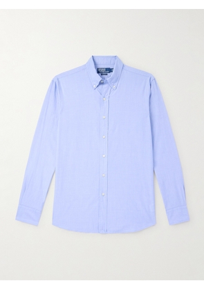 Polo Ralph Lauren - Button-Down Collar Cotton Shirt - Men - Blue - XS