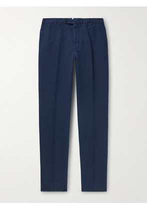 Slowear - Venezia 1951 Slim-Fit Garment-Dyed Chinolino Trousers - Men - Blue - IT 44