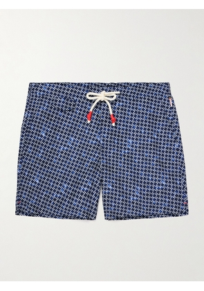 Orlebar Brown - Standard Terrazzo Slim-Fit Mid-Length Printed Recycled Swim Shorts - Men - Blue - UK/US 28