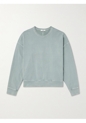 AGOLDE - Dane Cotton-Jersey Sweatshirt - Men - Green - S