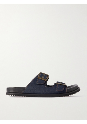 Mr P. - David Denim Sandals - Men - Blue - UK 7