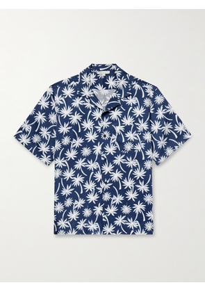 Onia - Vacation Convertible-Collar Printed TENCEL™ Lyocell Shirt - Men - Blue - S